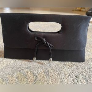 Small evening bag satin.